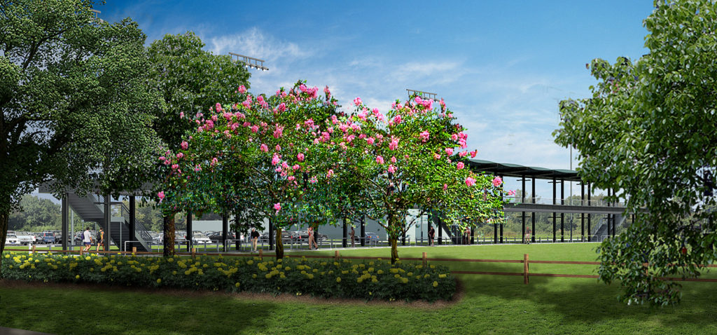 City of Houston's Memorial Park Golf Course Exterior Eye-level Daytime